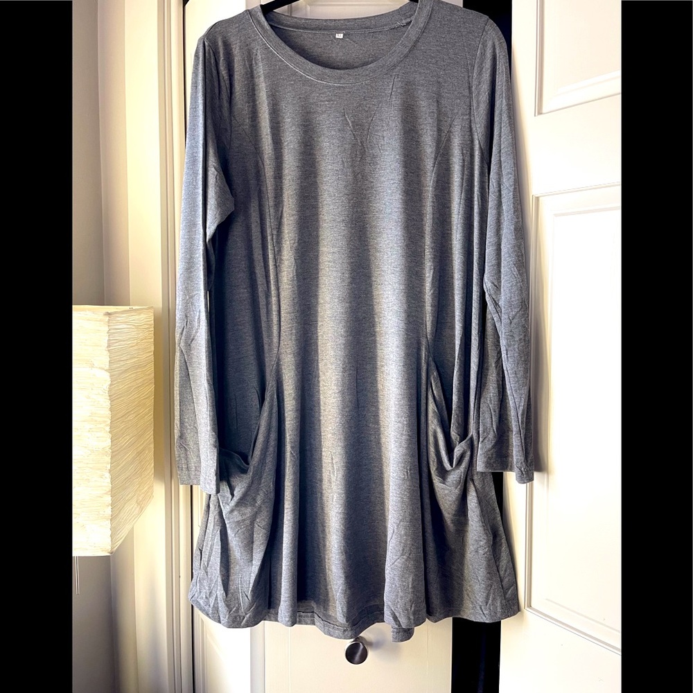 Tshirt tunic or dress size L NWOT lightweight and flowy amazing